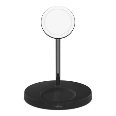 Belkin Boost Up Charge Pro 2-in-1 Wireless Charger f Apple MagSafe iPhone Airpod - Black - Accessories